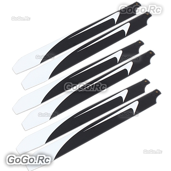 GoGoRc 360mm Glass Fiber Main Blades for 450L Align Trex RC Helicopter 450L-048 