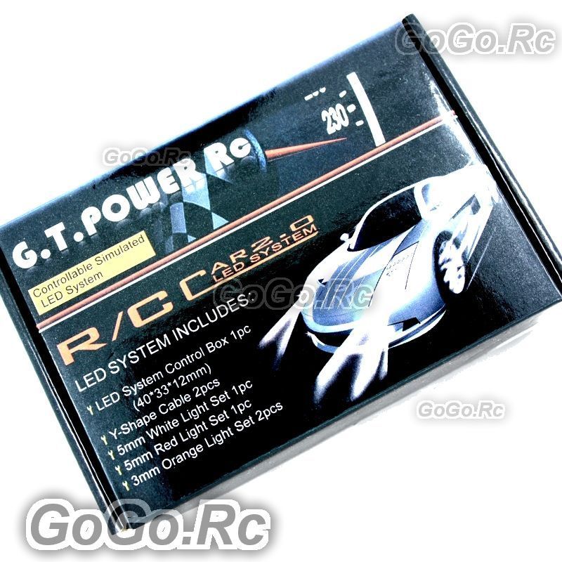 Gt Power Rc Car 2 0 Led Flashing Light System Gt002 Ebay