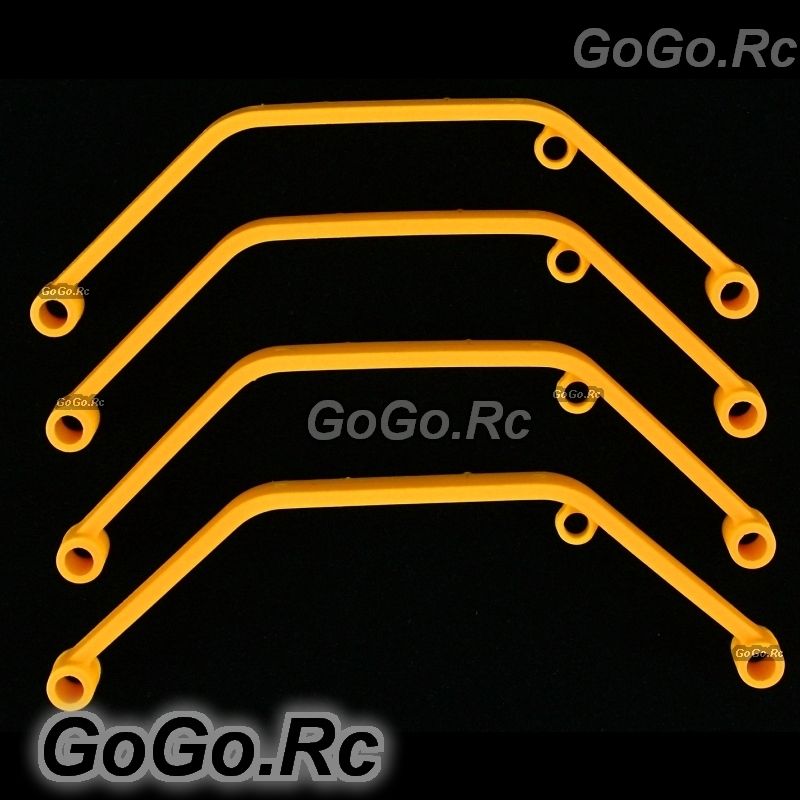 500 Landing Skid For Trex T-Rex Helicopter RH50047-2 Yellow 